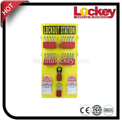 LOCKEY Kombination 10 Schlösser Lockout Station